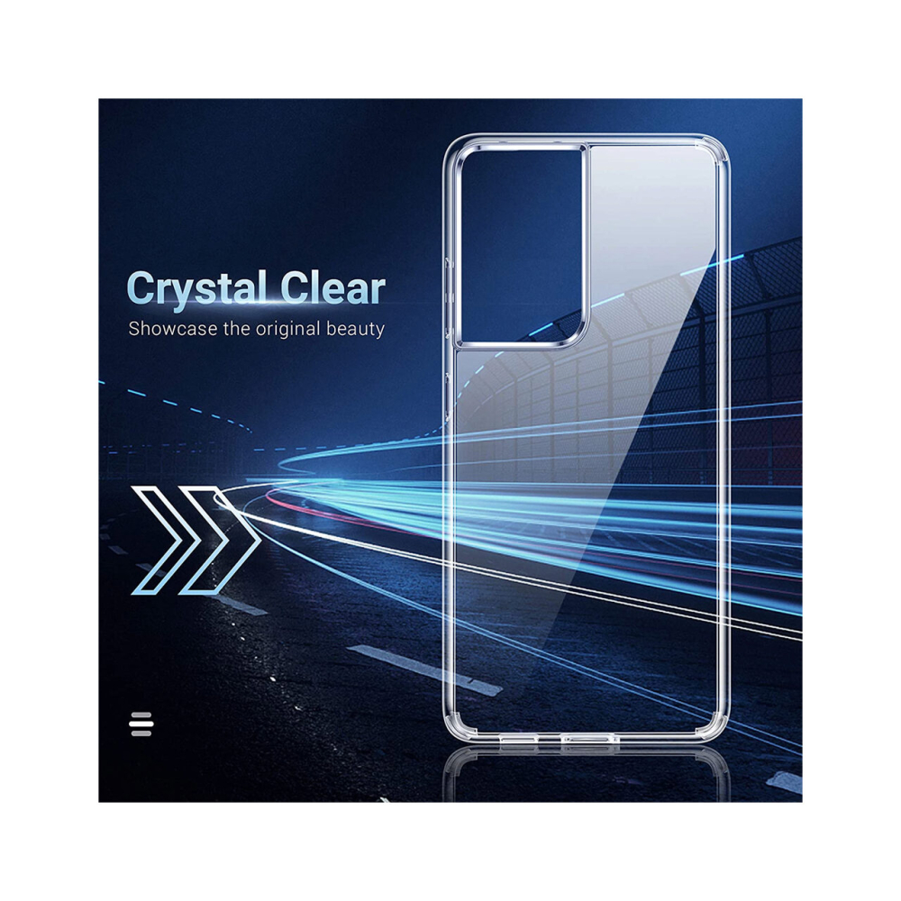 Husa Samsung Galaxy S21 Ultra Devia Silicon Naked Crystal Clear [3]