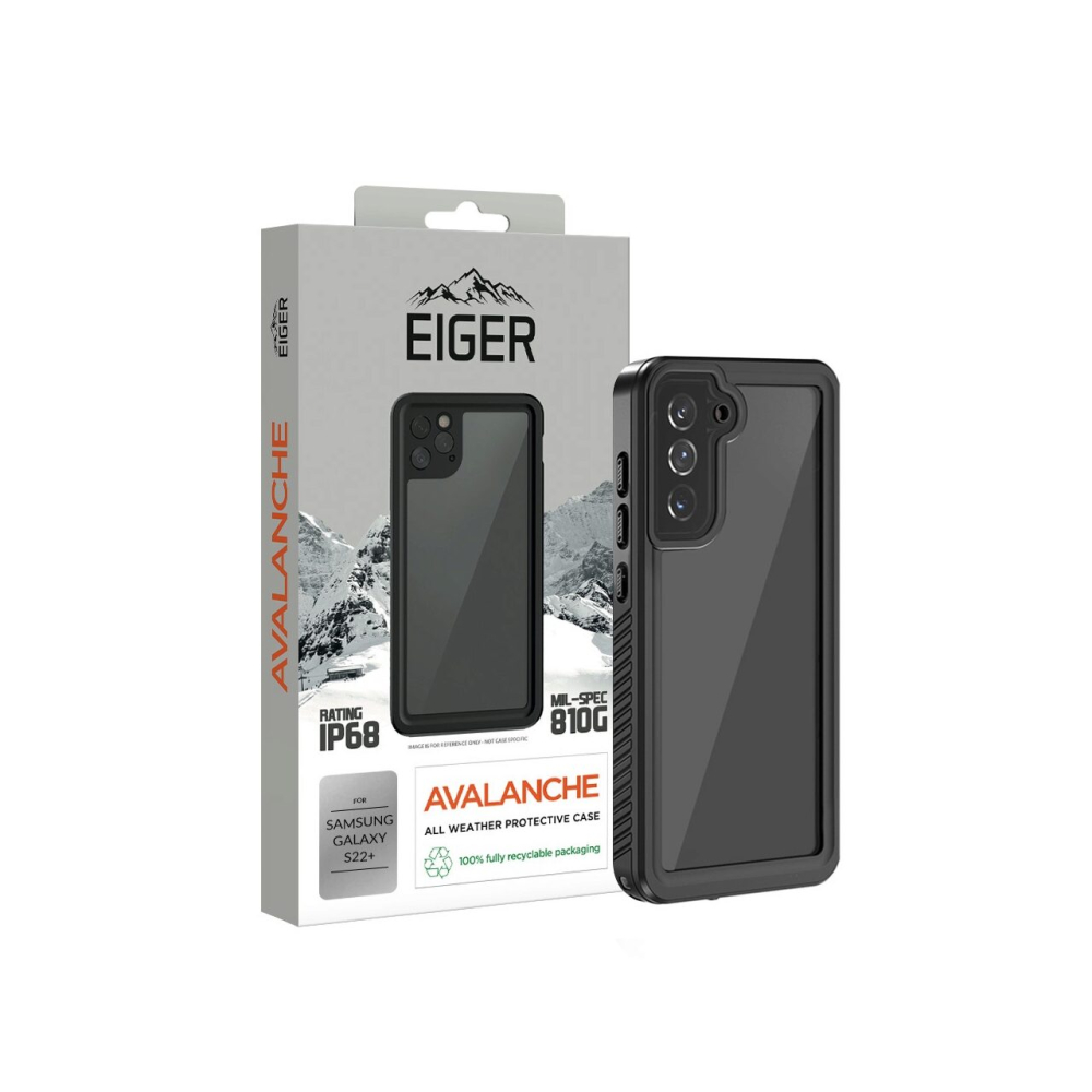 Husa Samsung Galaxy S22 Plus Eiger Avalanche Black [3]