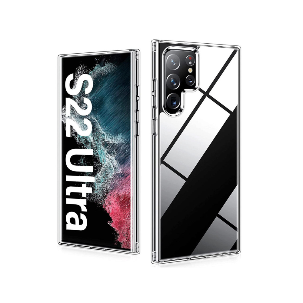 Husa Samsung Galaxy S22 Ultra Lemontti Silicon Transparent [7]