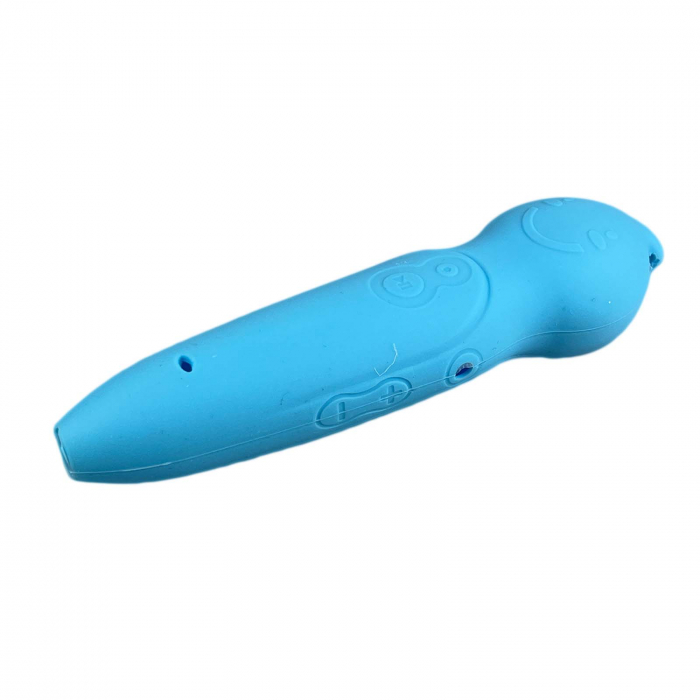 Husa Silicon pentru Creion Interactiv, Raspundel Istetel, Albastru [3]