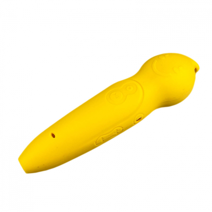 Husa Silicon pentru Creion Interactiv, Raspundel Istetel, Galben [3]