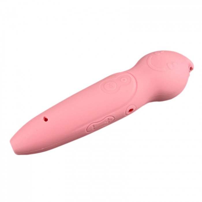 Husa Silicon pentru Creion Interactiv, Raspundel Istetel, Roz [3]