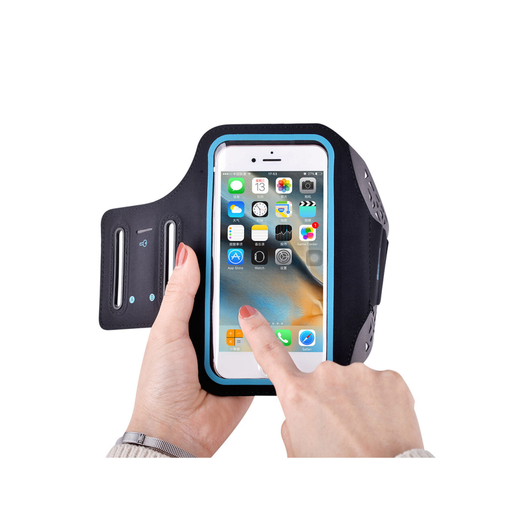 Husa Universal Devia Armband Easy Go Black (pentru smartphone de pana in 4.7 inch) [3]