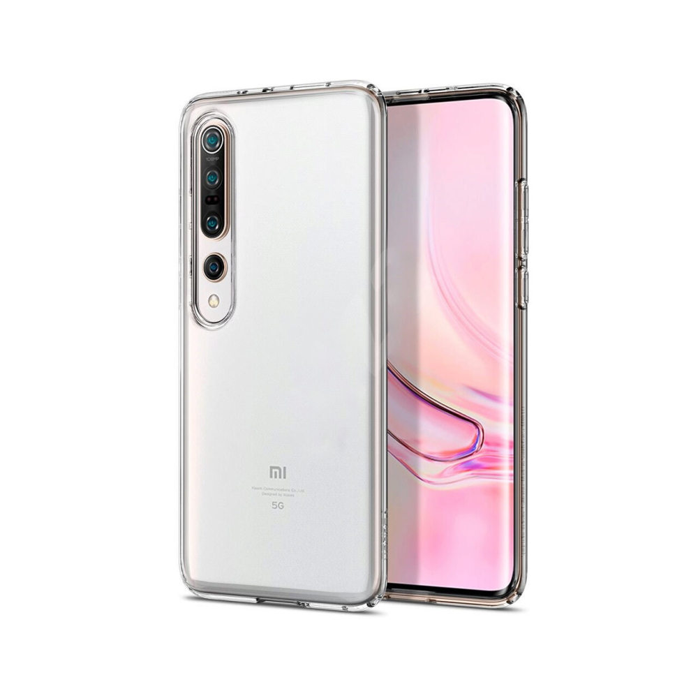 Husa Xiaomi Mi 10 Pro 5G Lemontti Silicon Transparent [3]