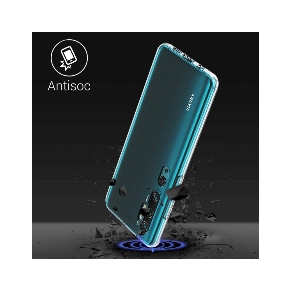 Husa Xiaomi Mi Note 10 Lemontti Silicon Transparent [4]