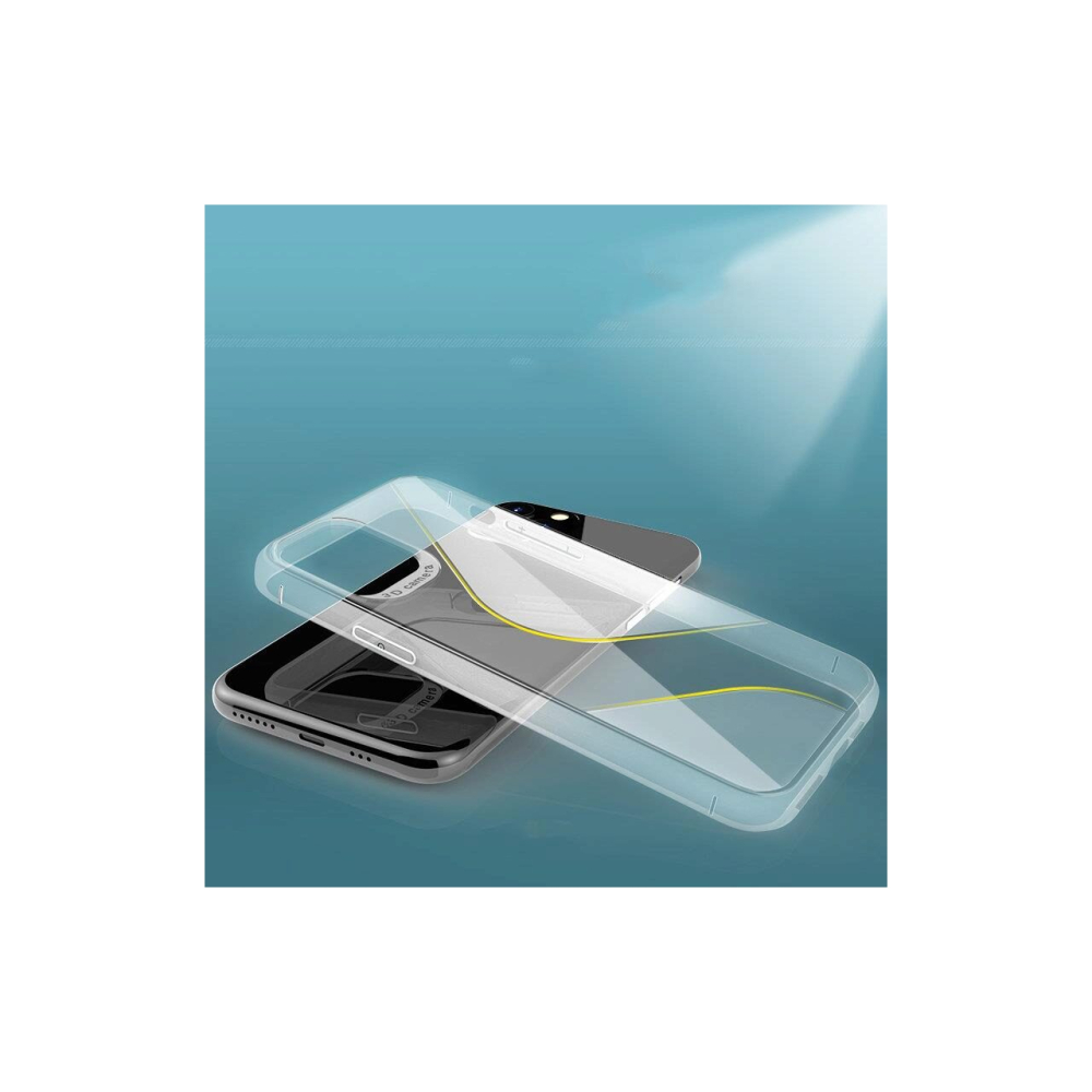 Husa Xiaomi Redmi 9 Lemontti S-Case Flexible Transparent [4]
