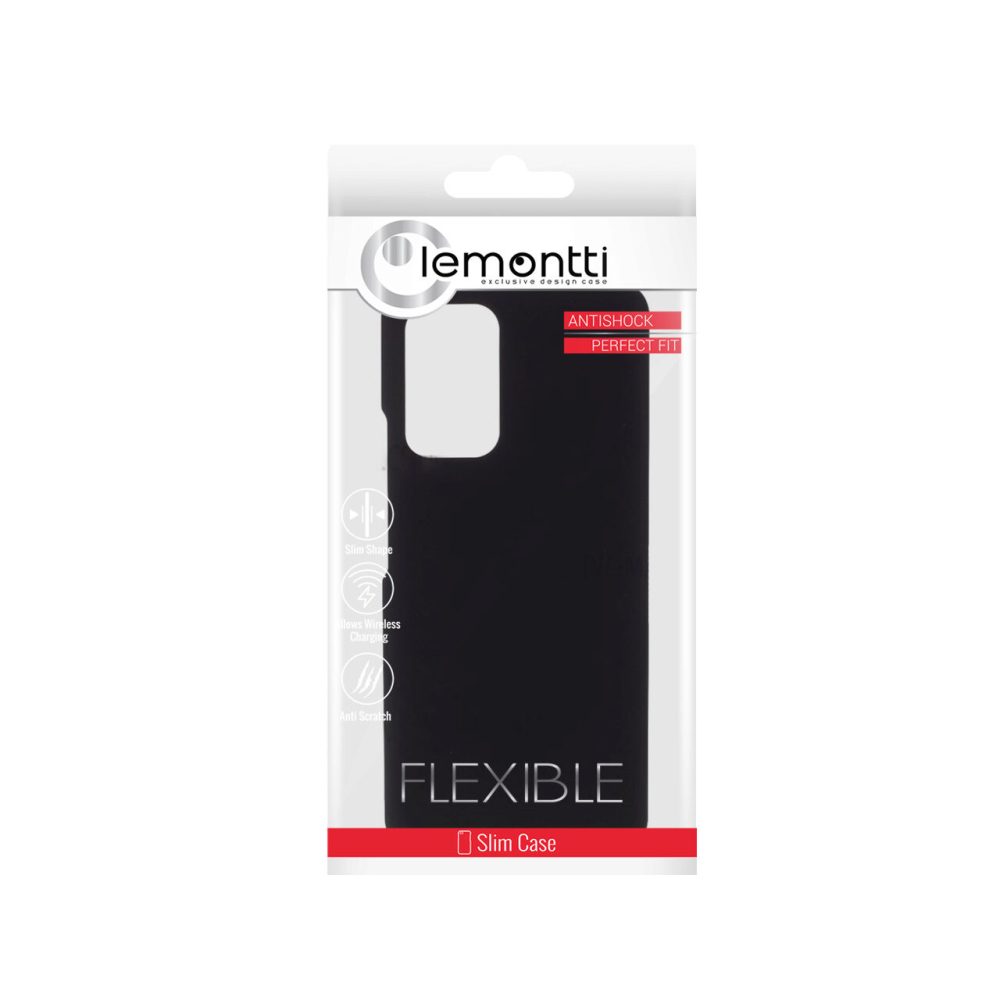 Husa Xiaomi Redmi Note 10 5G Lemontti Silicon Silky Negru [2]