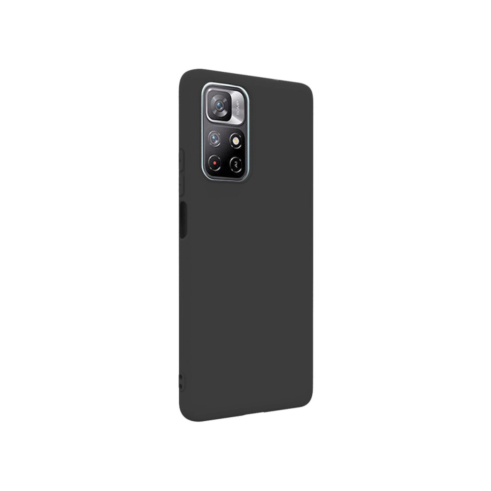 Husa Xiaomi Redmi Note 11T 5G Lemontti Silicon Silky Negru [3]