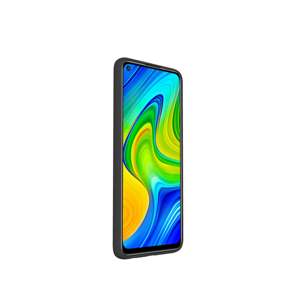 Husa Xiaomi Redmi Note 9 4G Lemontti Silicon Soft Slim Black [2]