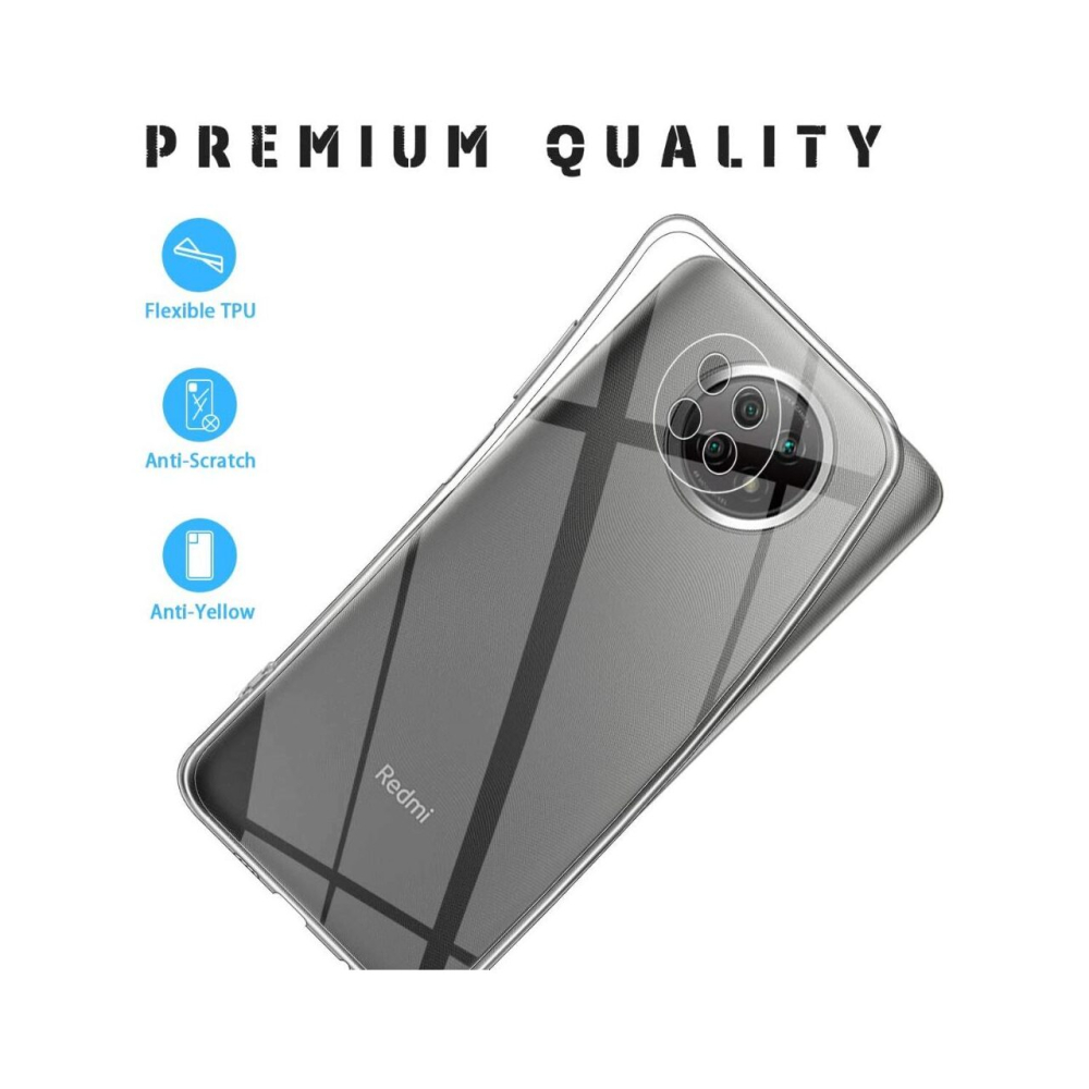 Husa Xiaomi Redmi Note 9T 5G Lemontti Silicon Transparent [2]
