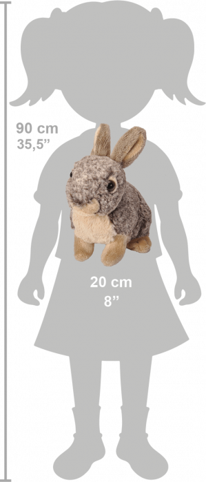 Iepuras - Jucarie Plus Wild Republic 20 cm [2]