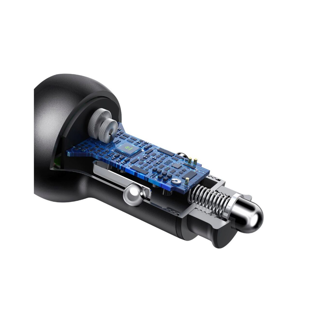 Incarcator Auto Dual Port 30W Mcdodo Mushrooms Series Black [2]