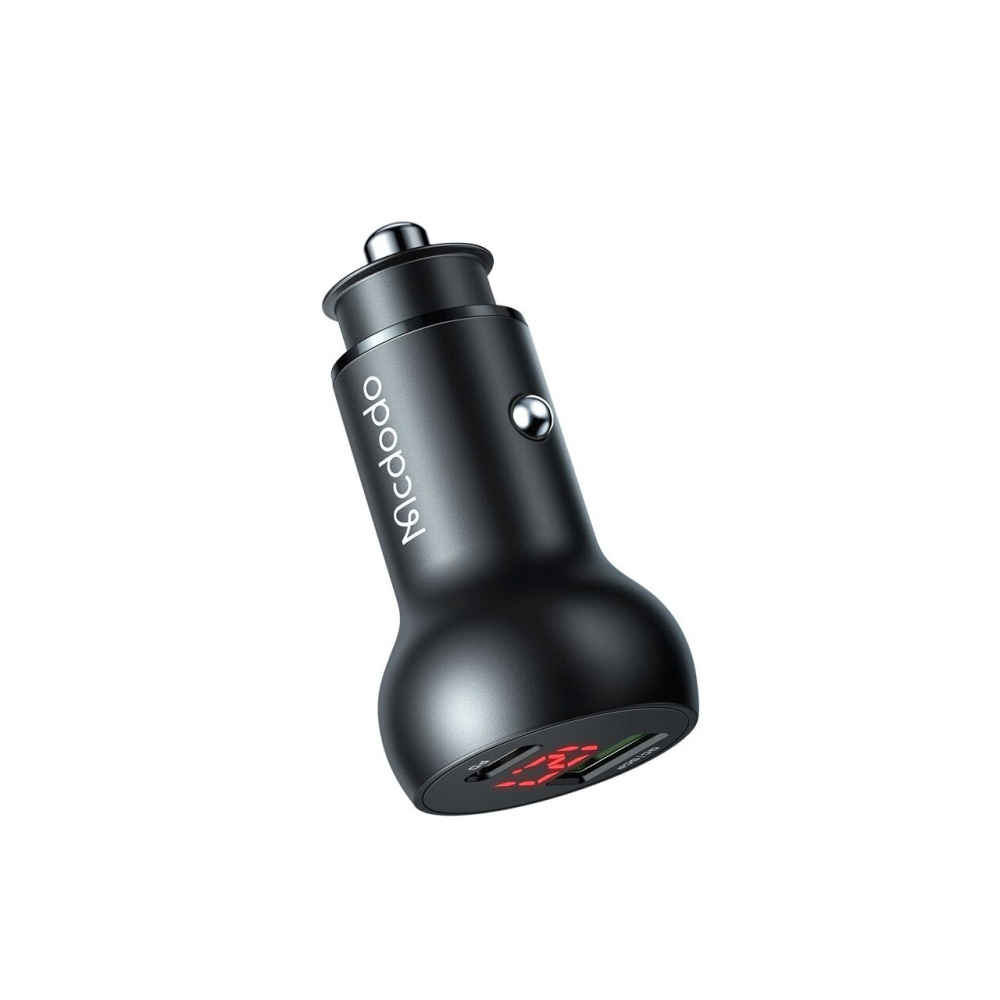 Incarcator Auto Dual Port 45W Mcdodo Mushrooms Series Black [2]