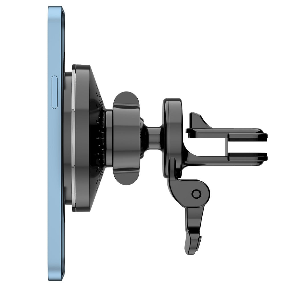 Încărcător auto wireless Tellur, compatibil MagSafe, 15W, negru [2]