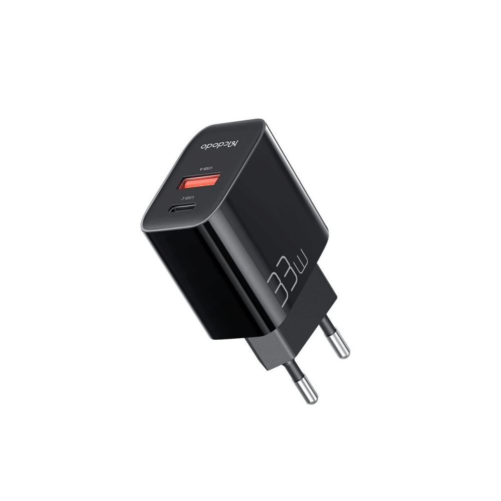 Incarcator Retea Mcdodo Dual USB PD+QC 33W Black [4]