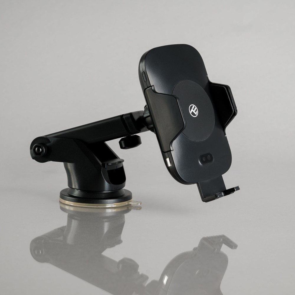 Încărcător wireless cu suport auto și senzor IR WCCM2, negru [2]