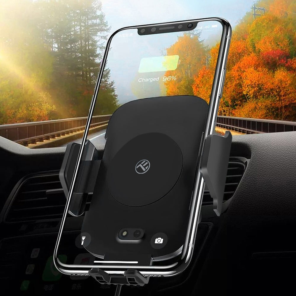 Încărcător wireless cu suport auto și senzor IR WCCM2, negru [7]