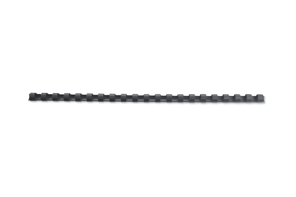 Inel plastic 12mm negru pt 95 coli 100/cut gbc [3]