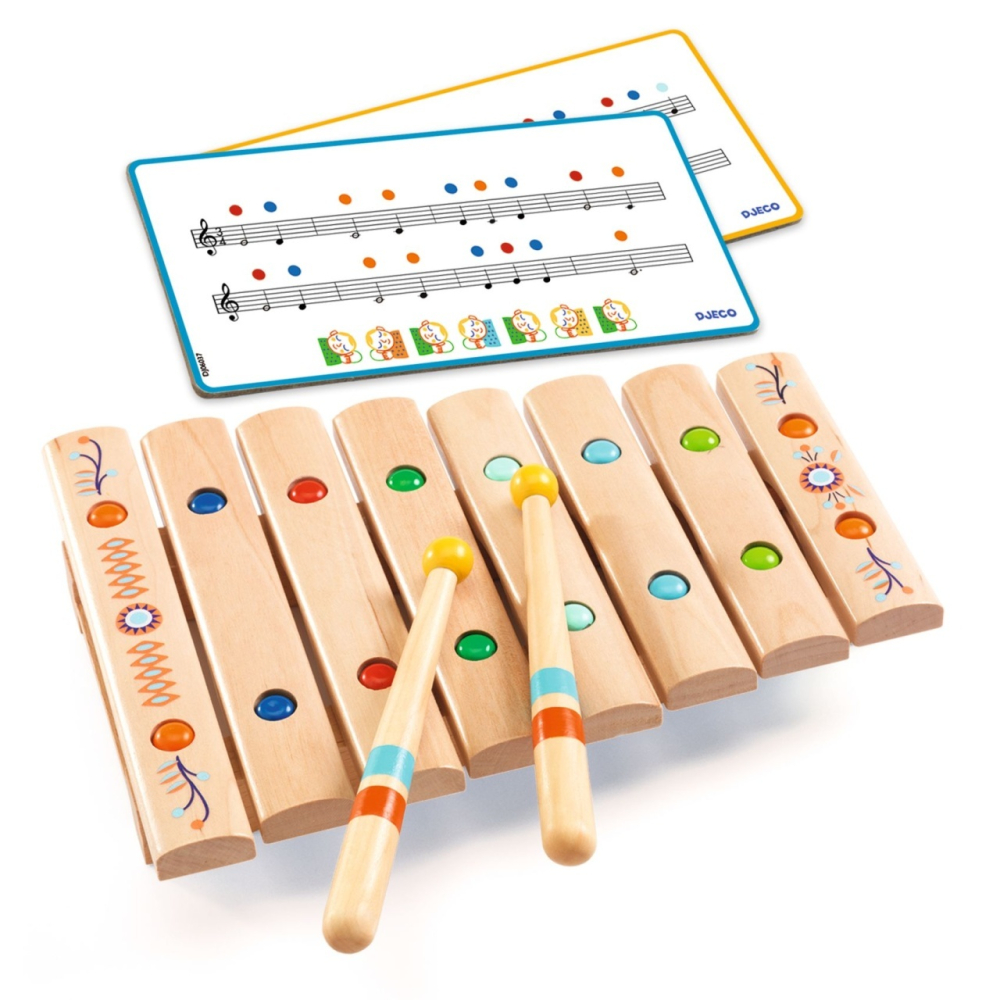 Instrument muzical Xilofon din lemn, Djeco Baiat, Fata, varsta 3 - 6 ani, 6 - 9 ani [3]