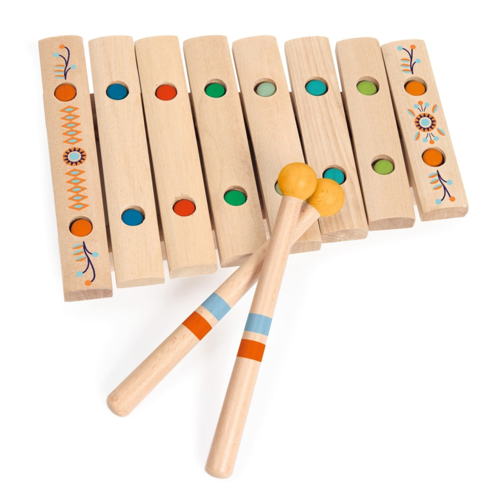 Instrument muzical Xilofon din lemn, Djeco Baiat, Fata, varsta 3 - 6 ani, 6 - 9 ani [2]