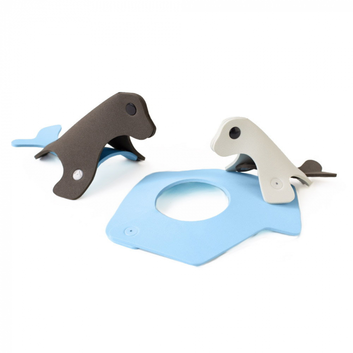 Insula Focilor, set creativ de baie, Quut Toys, 3-8 ani [4]