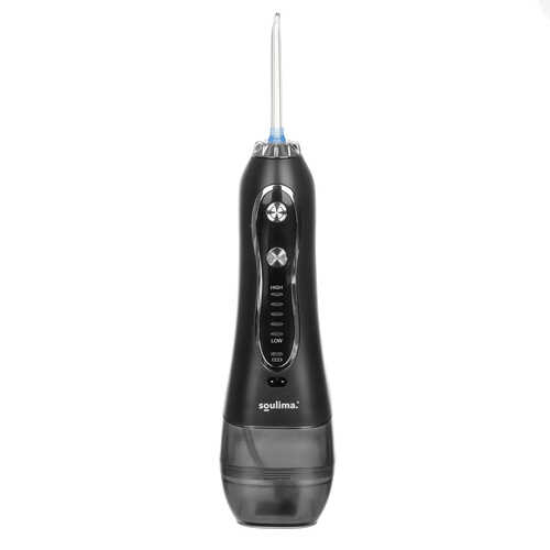 Irigator Bucal, Dus Oral, 5 moduri, 8 capete, 300 ml, Negru [2]