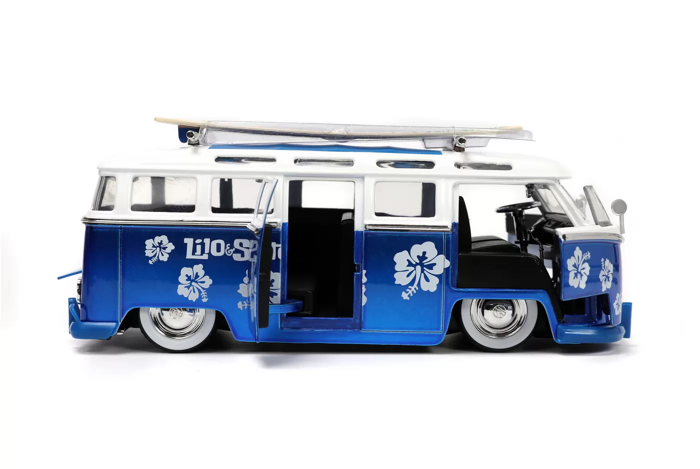 Jada autobuz metalic si figurina stitch scara 1:24 [7]