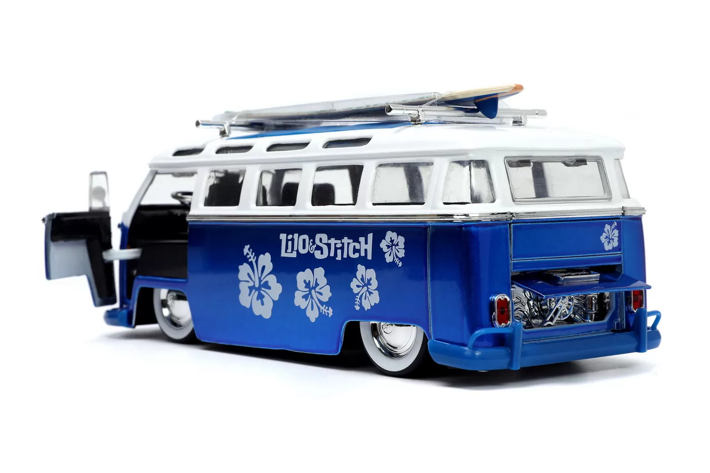 Jada autobuz metalic si figurina stitch scara 1:24 [6]