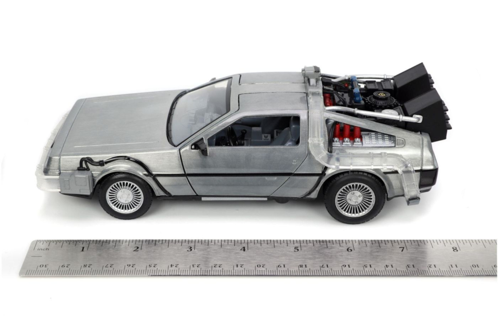 Jada back to the future masinuta metalica masina timpului scara 1 la 24 varsta 8 ani -+15 ani [5]