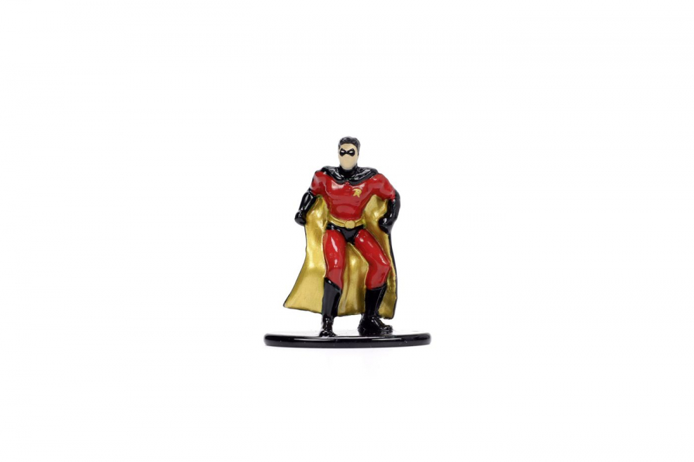 Jada batman set figurina robin si masinuta metalica chevrolet camaro 1967 scara 1:32 [5]