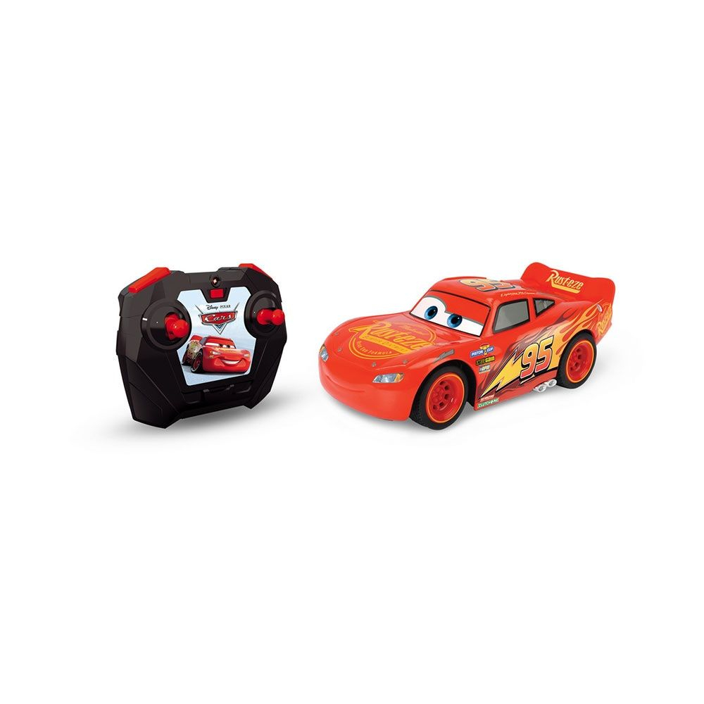 Jada cars turbo racer masina cu telecomanda fulger mcqueen scara 1 la 24 [2]