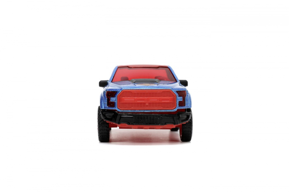 Jada dc set figurina metalica superman si masinuta 2017 ford f 150 raptor scara 1:32 [9]