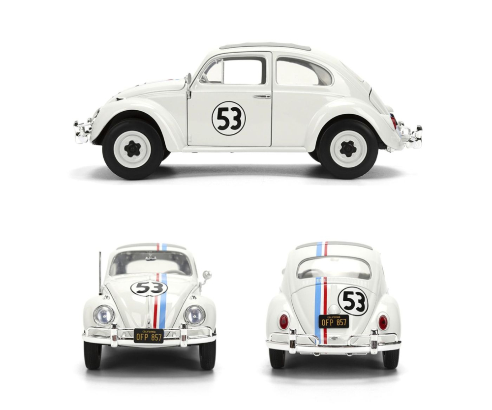 Jada disney the love bug masinuta metalica herbie volkswagen beetle 1 la 24 varsta 8 ani -+15 ani [4]