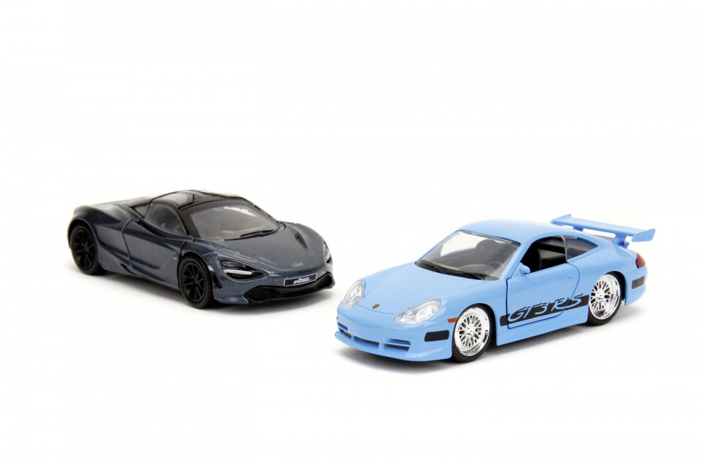 Jada fast and furious legacy set 2 masinute metalice porsche 911 gt3 rs si mclaren 720s scara 1:32 [3]