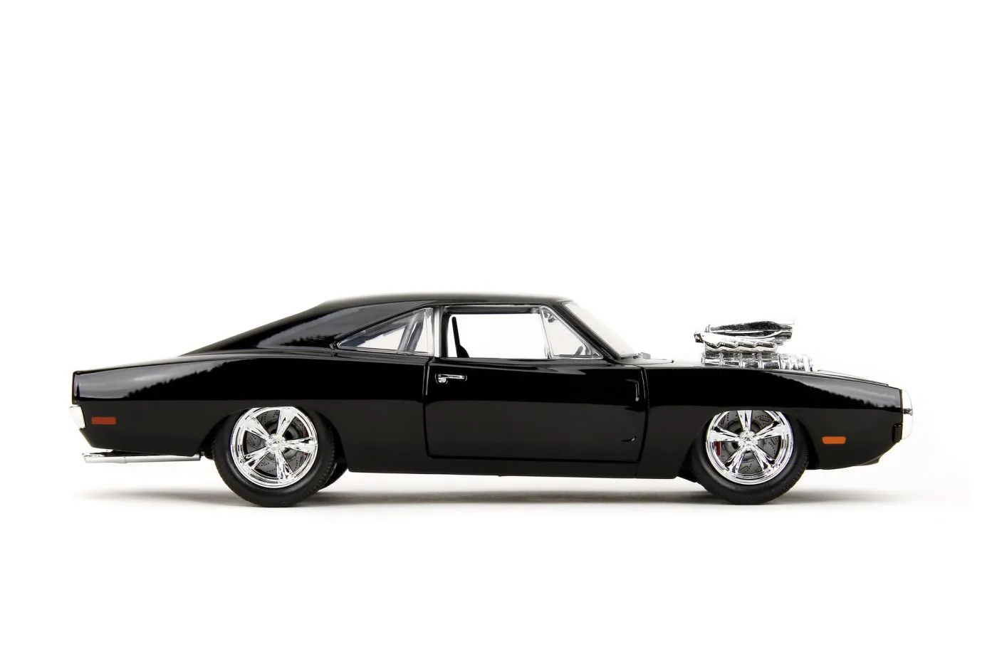 Jada fast and furious set figurina dom si masinuta metalica dodge charger 1970 scara 1 la 24 [3]