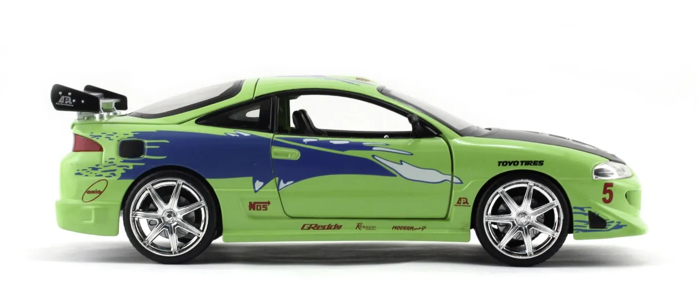 Jada fast & furious masinuta metalica mitsubishi eclipse scara 1:24 [4]