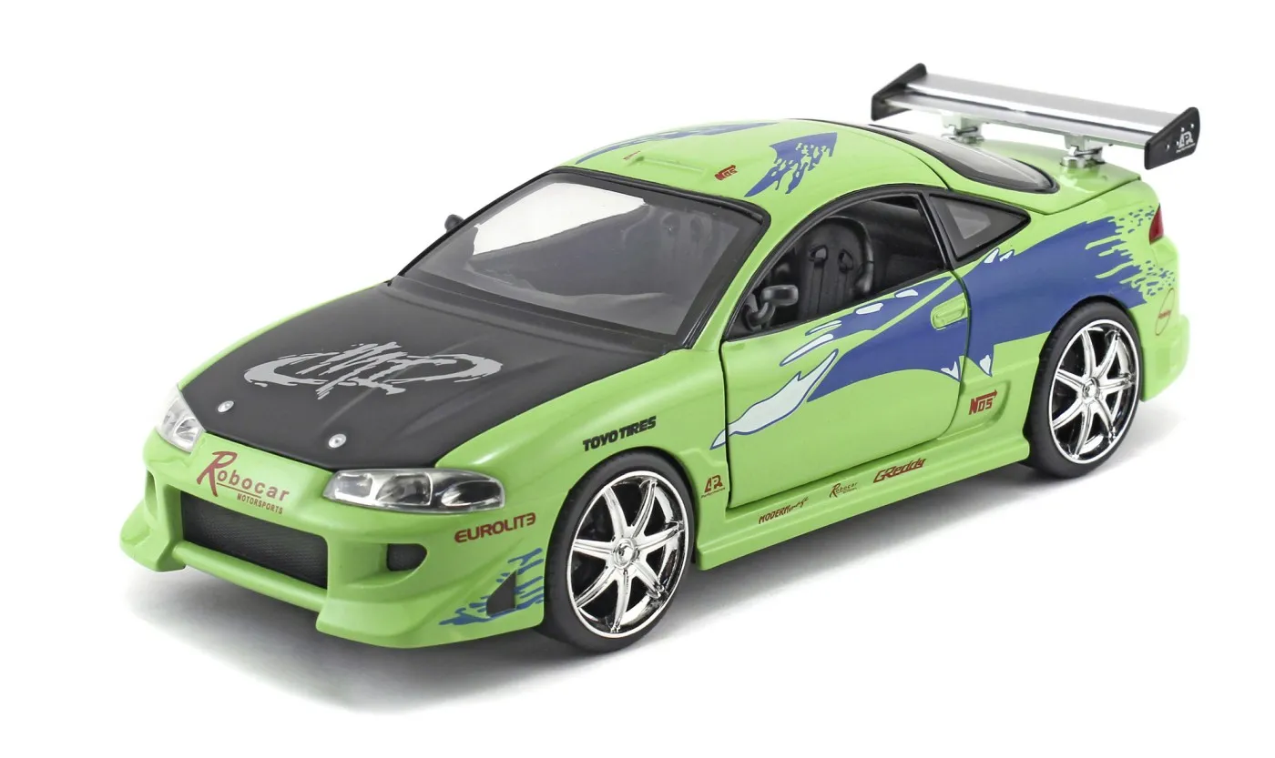 Jada fast & furious masinuta metalica mitsubishi eclipse scara 1:24 [2]