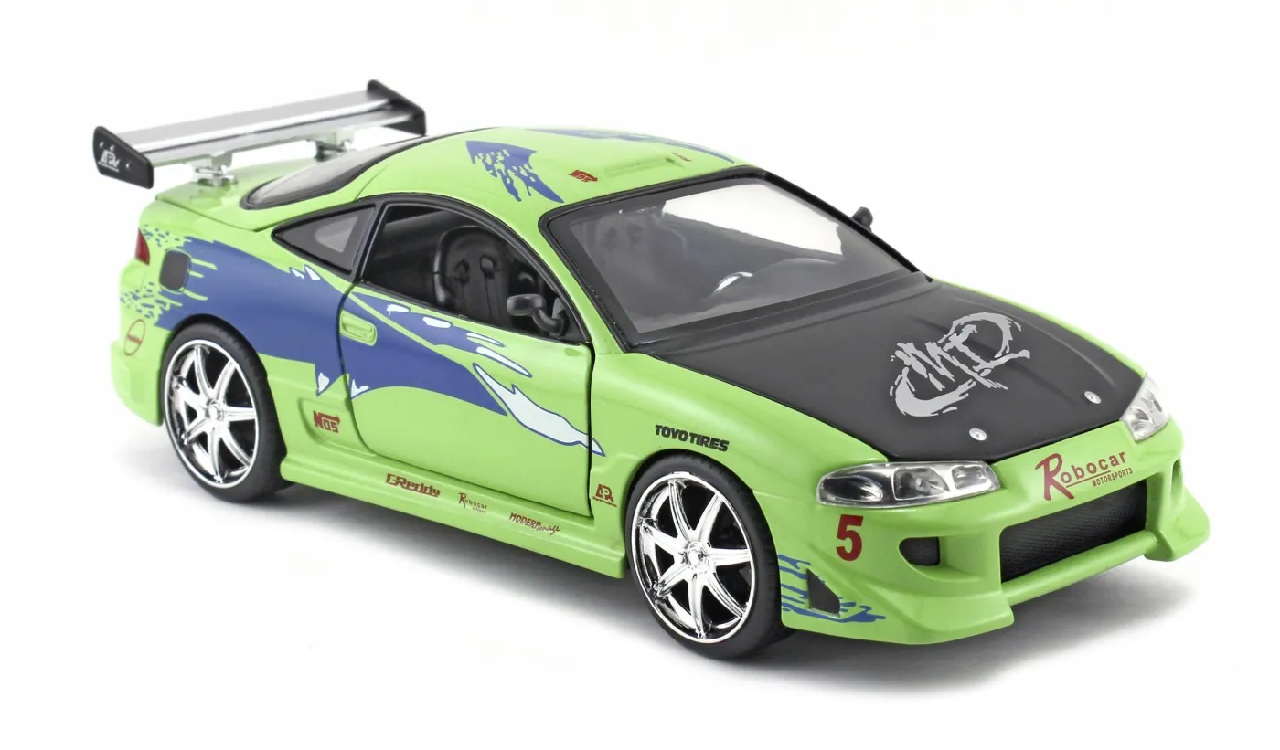 Jada fast & furious masinuta metalica mitsubishi eclipse scara 1:24 [5]