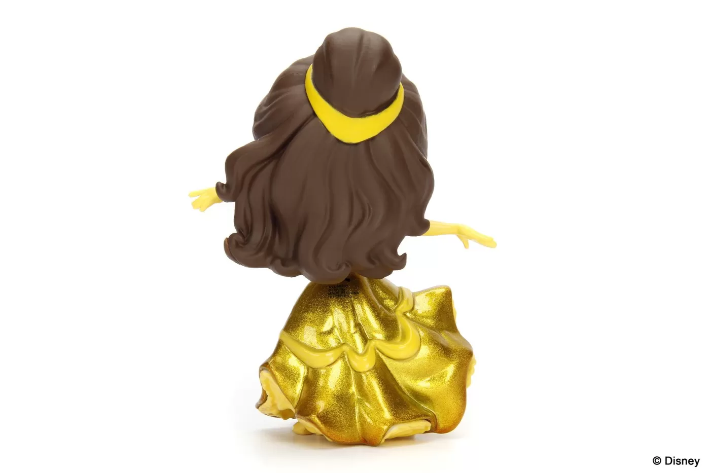 Jada figurina disney princess belle cu rochita aurie 10cm [5]