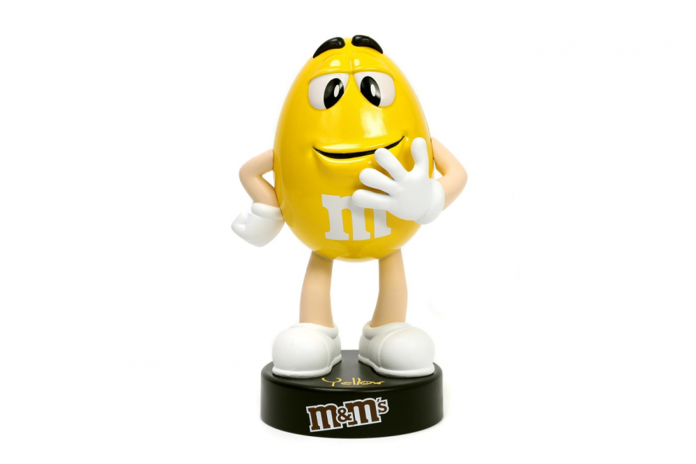 Jada figurina metalica m&m galbena 10cm [2]