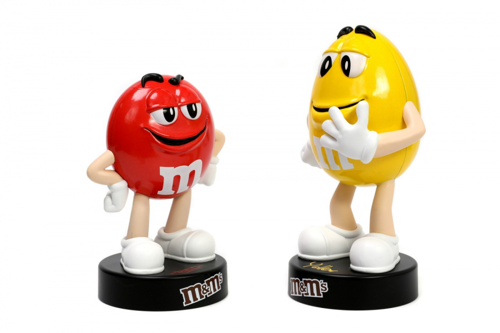 Jada figurina metalica m&m galbena 10cm [4]