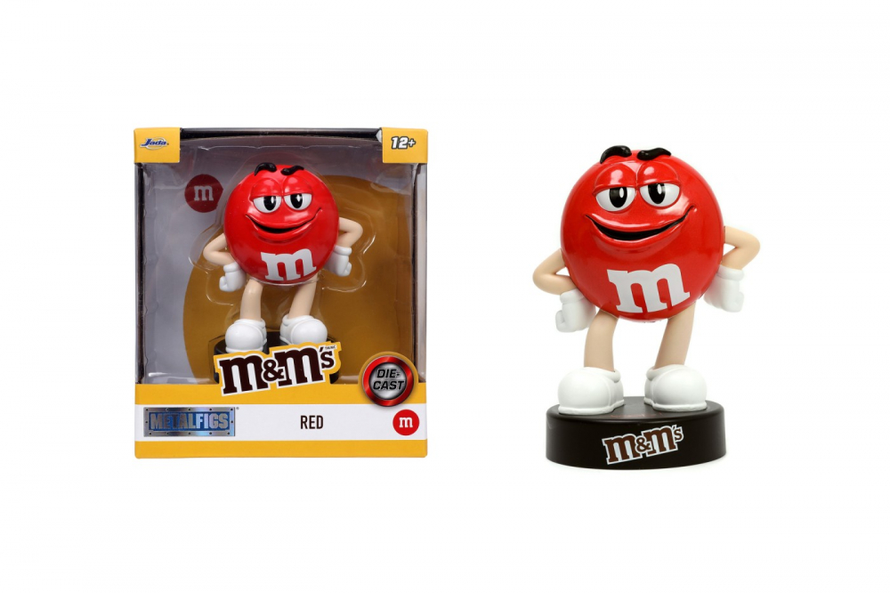 Jada figurina metalica m&m rosie 10cm [4]