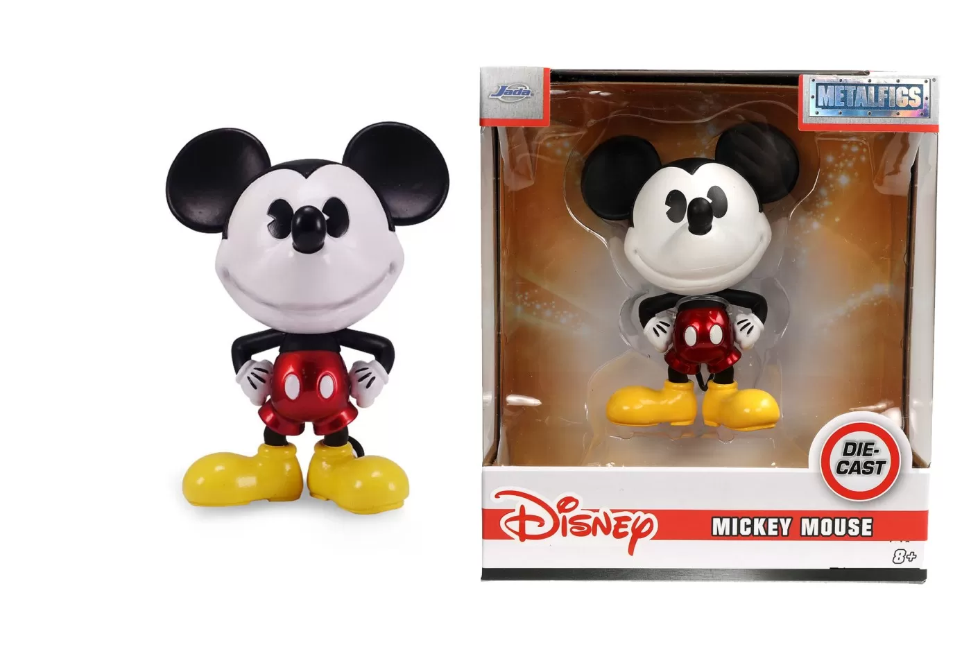 Jada figurina metalica mickey mouse classic 10cm [6]