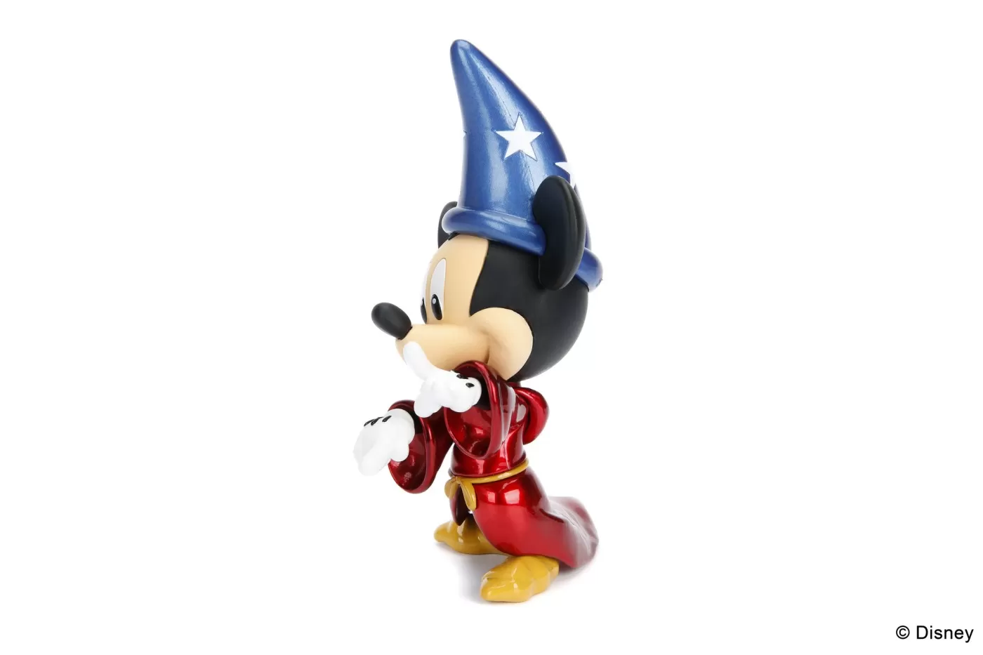 Jada figurina metalica mickey mouse in costum sorcerer 15cm [3]