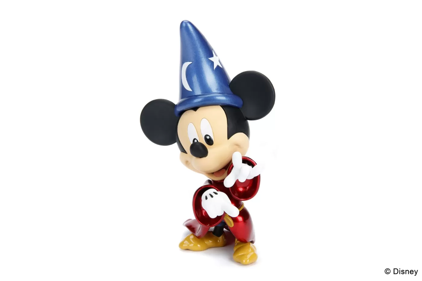 Jada figurina metalica mickey mouse in costum sorcerer 15cm [2]
