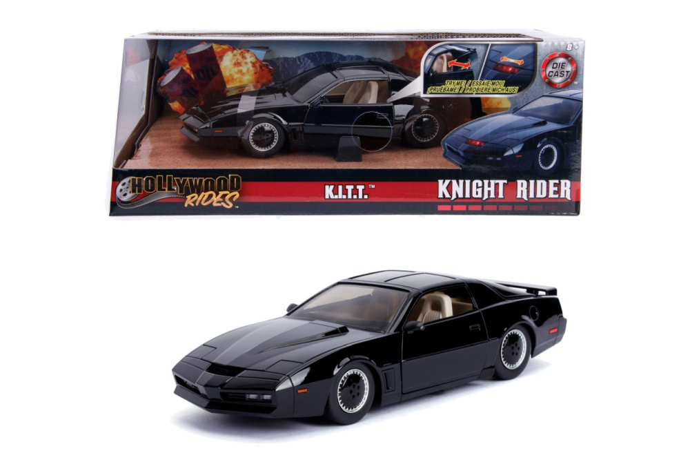 Jada hollywood rides knight rider masinuta metalica kitt scara 1 la 24 [1]