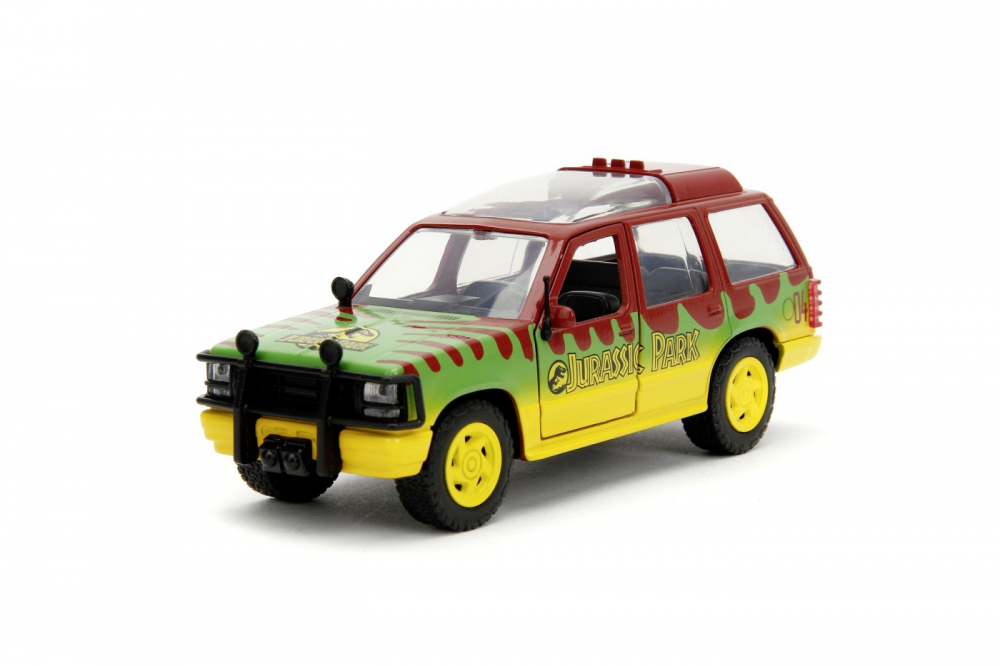 Jada jurassic world masinuta metalica ford explore 1993 scara 1:32 [2]