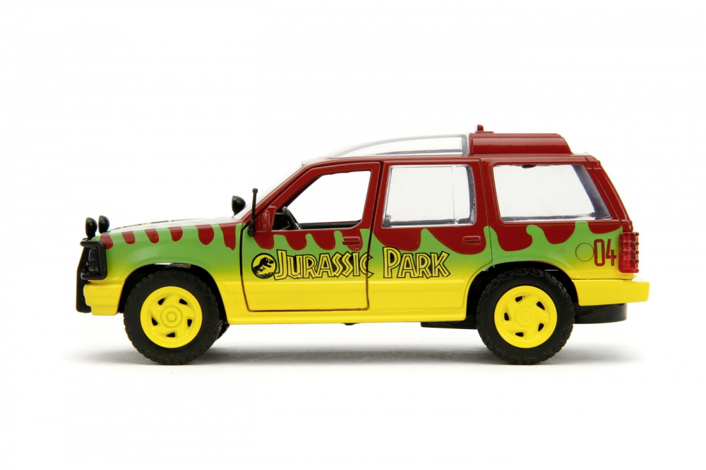 Jada jurassic world masinuta metalica ford explore 1993 scara 1:32 [4]