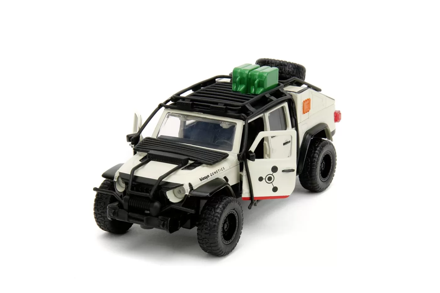 Jada jurassic world masinuta metalica jeep gladiator scara 1:32 [6]