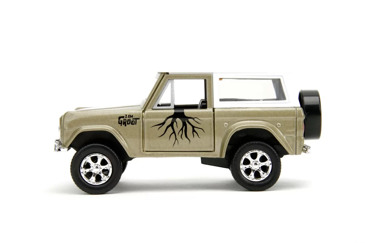 Jada marvel set masinuta metalica ford bronco si figurina groot [4]